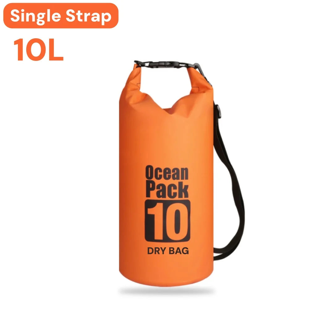 Waterproof Roll Top Dry Bag — Floating Storage for Kayaking and Camping