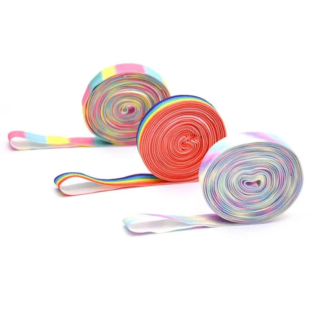 Elastic Group Jump Rope — Colorful Coordination Training Tool