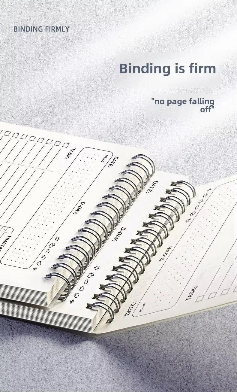 Deamsson Daily Planner & Notebook — Time Management & Habit Tracking