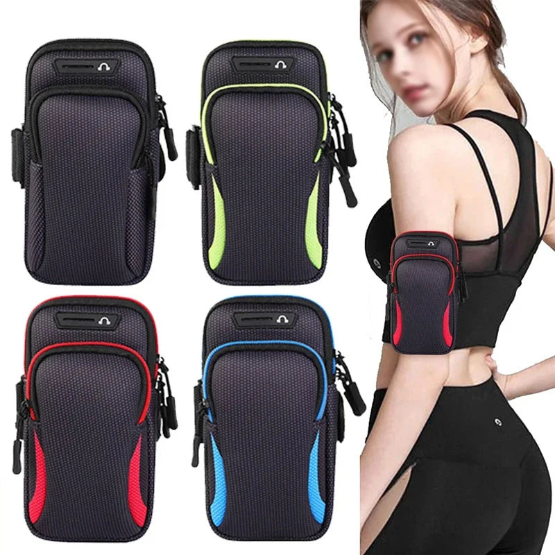 Viesrita Waterproof Phone Armband — Sporty Running Holder with Headphone Jack