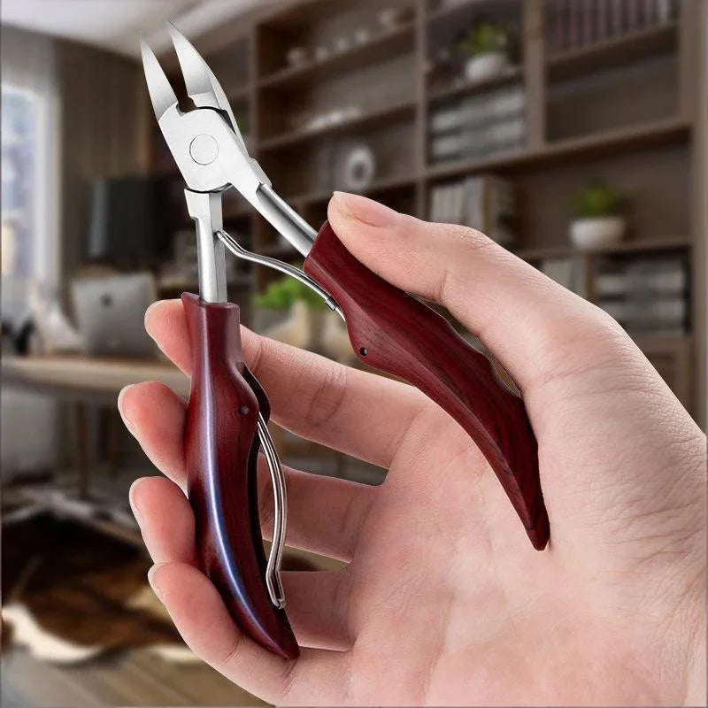 Stainless Steel Nail Nipper — Precision Cuticle and Ingrown Nail Tool