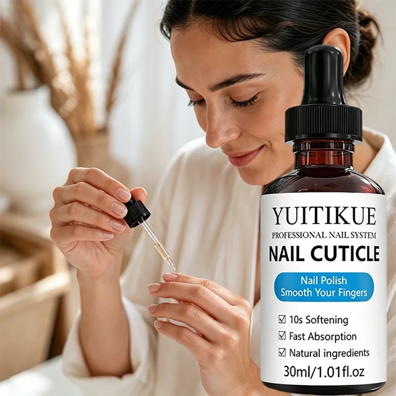 YUITIKUE Nail Cuticle Oil — Fast Absorbing Hydrating Manicure Treatment