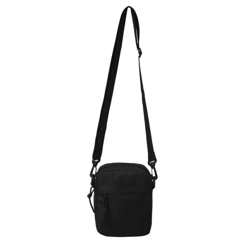 Canvas Messenger Sling Bag — Compact Crossbody Shoulder Pouch