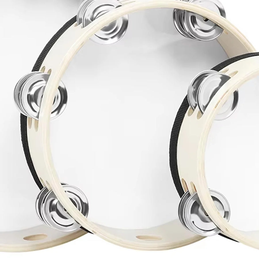 IRIN Blue Sky Peace Dove Tambourine Set — Triple Layer Percussion Kit