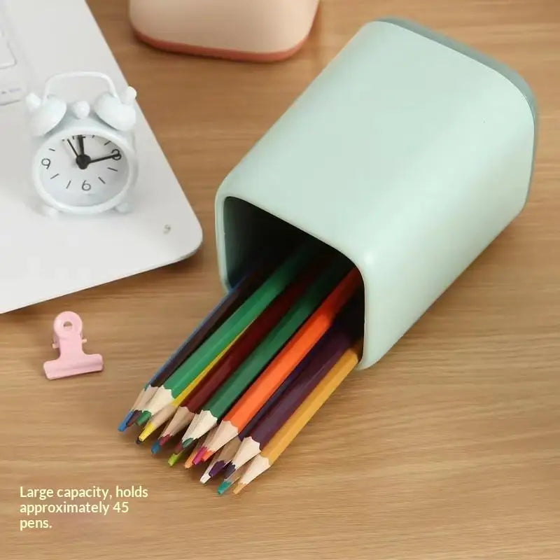 JETTING Desktop Pen Organizer — Minimalist Plastic Stationery Holder