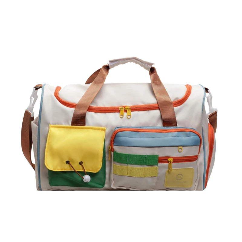Multipurpose Nylon Duffel Bag — Versatile Travel & Fitness Tote