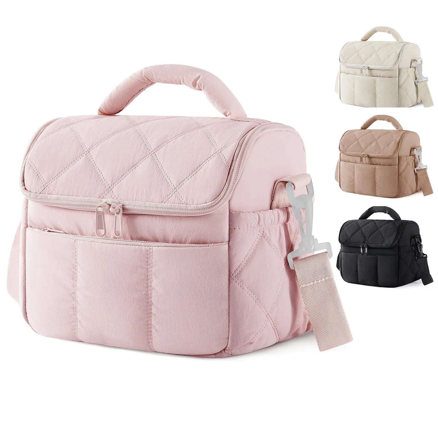 Insulated Lunch Bag — Waterproof Bento Handbag for Work and School