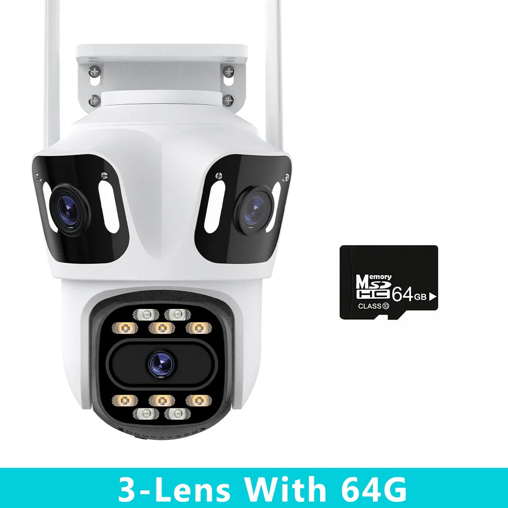 UDECER PTZ IP Security Camera — Outdoor WiFi Surveillance with Auto Tracking