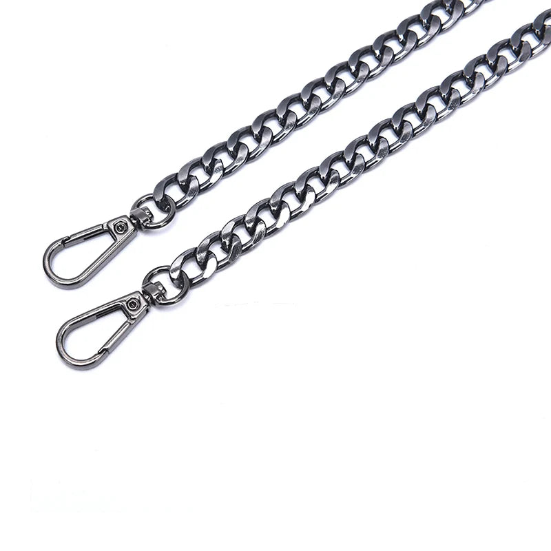 Metal Bag Strap Chain — Replacement Handle for Purses and Handbags