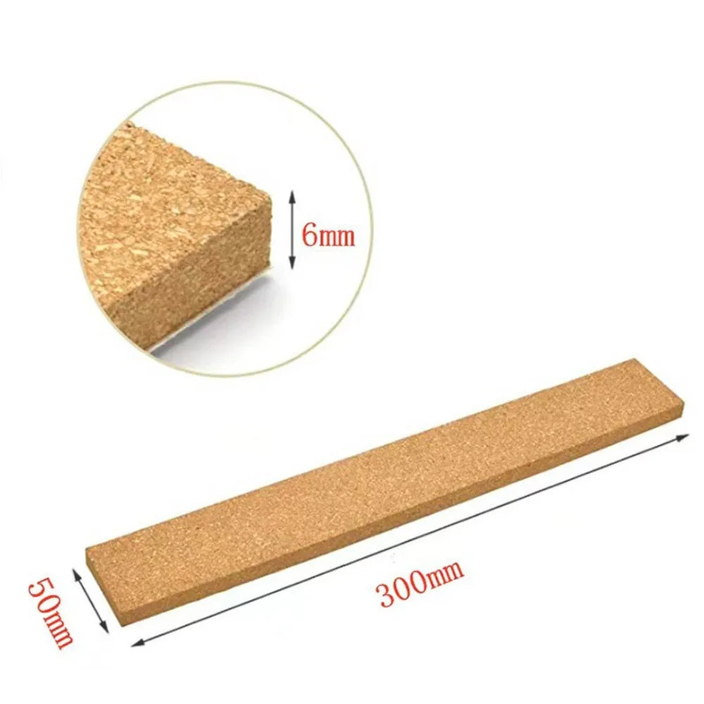 Self-Adhesive Cork Board Strips — Removable Wall Message Board for Photos
