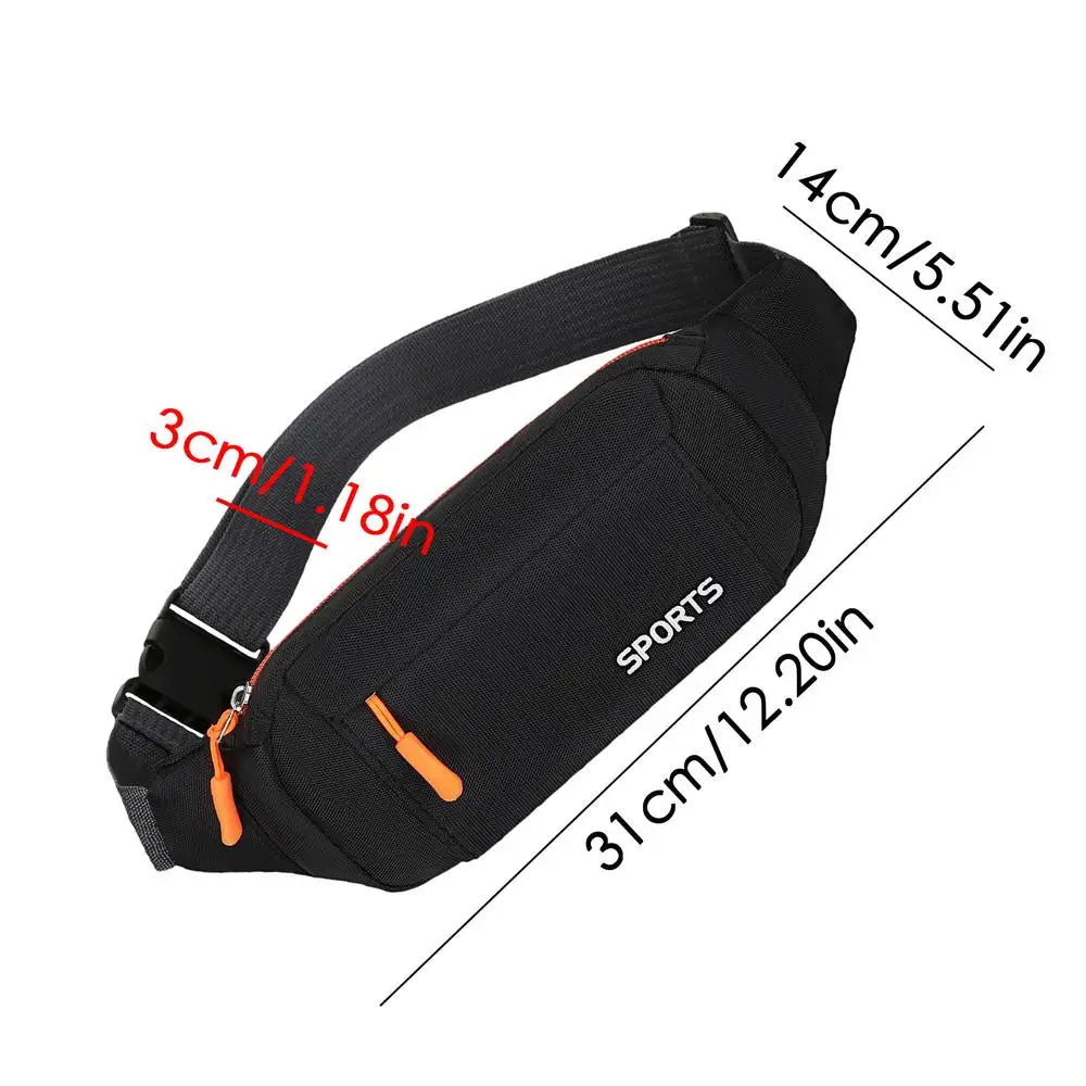 Waterproof Running Waist Pack — Versatile Sports Belt for Travel & Fitness