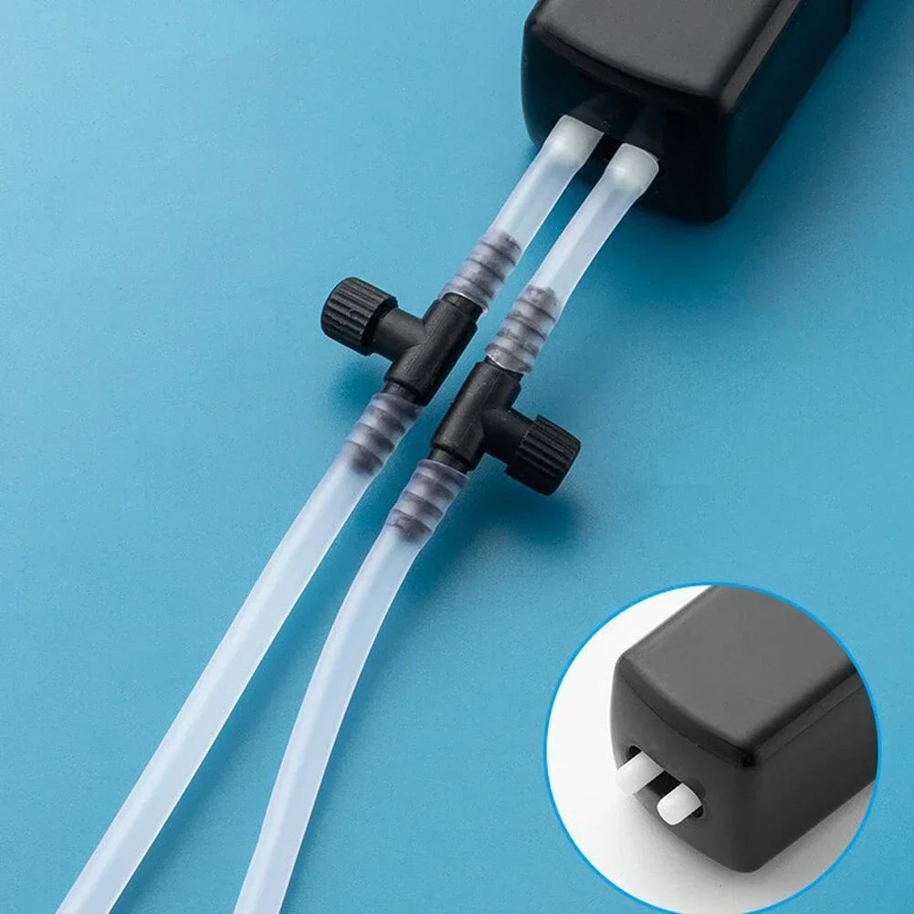 Mini Aquarium Air Pump Kit — Silent Oxygenation System for Fish Tanks