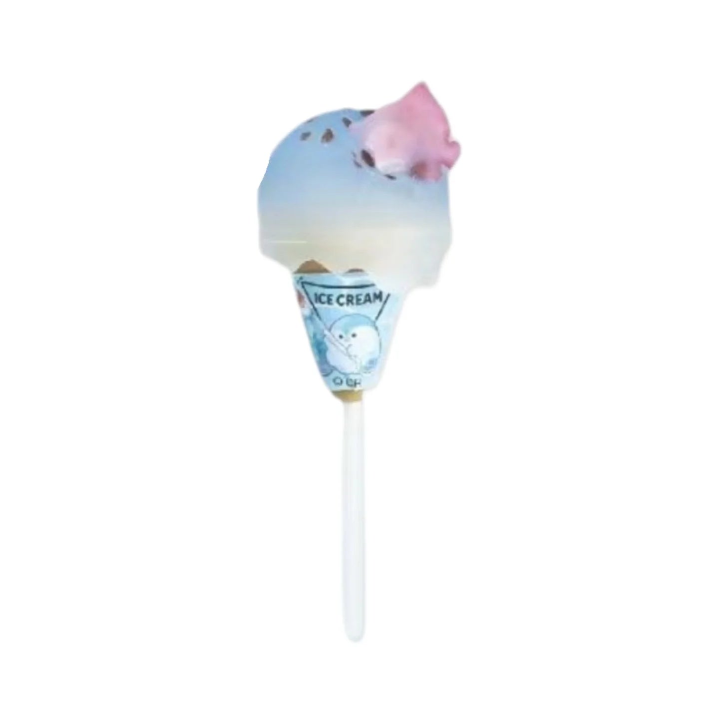 Cute Ice Cream Shaped Eraser Set — Fun Cartoon Stationery for Students