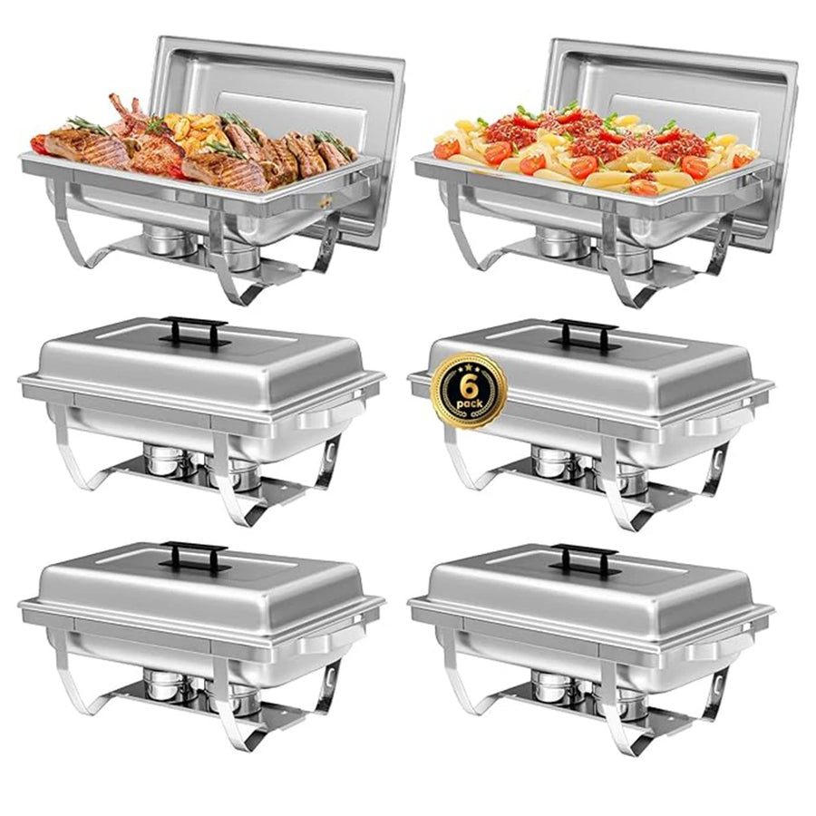 Stainless Steel Chafing Dish Buffet Set — Professional Food Warmer for Catering