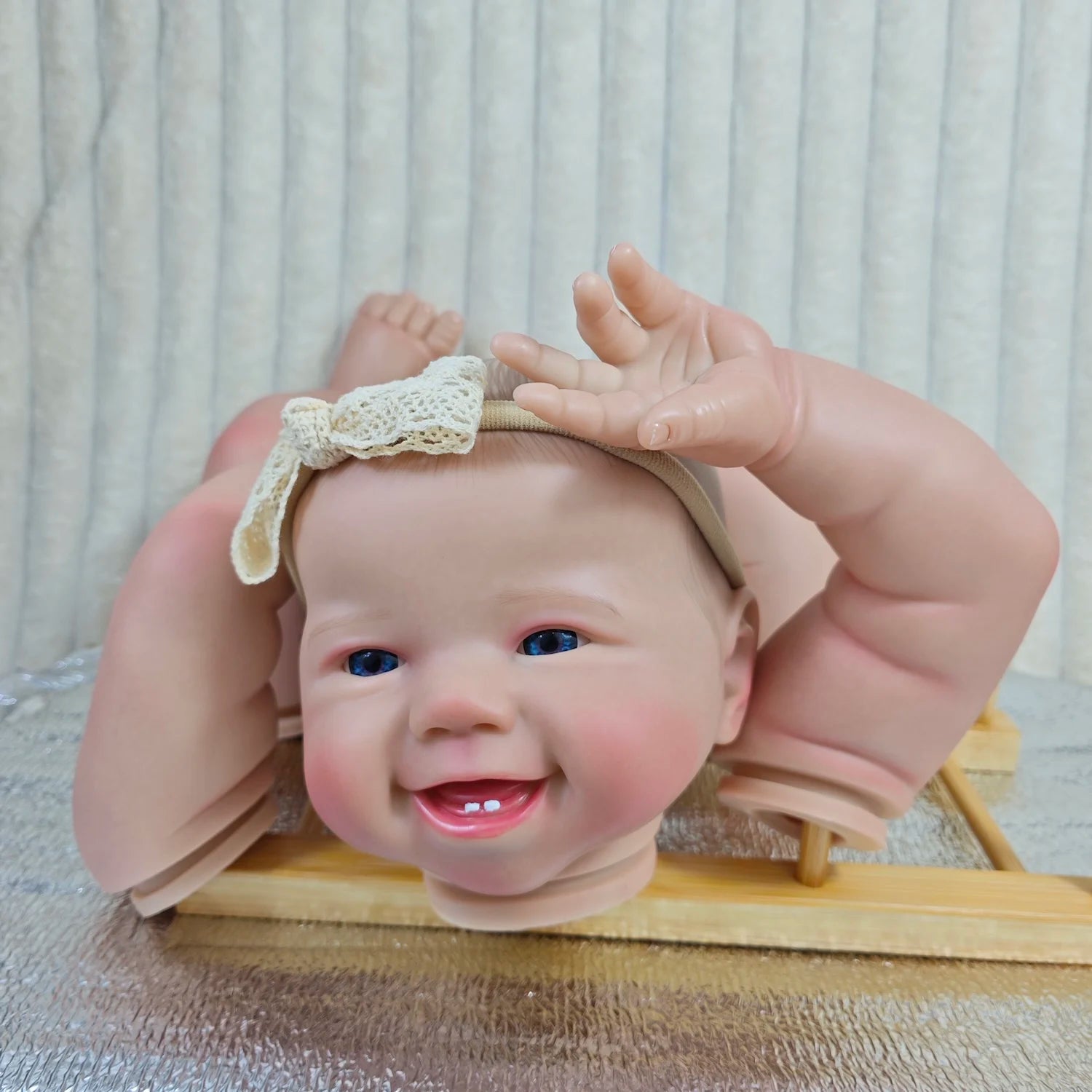 MRB 24 Inch Reborn Doll Kit — Painted Vinyl Parts with Soft Cloth Body