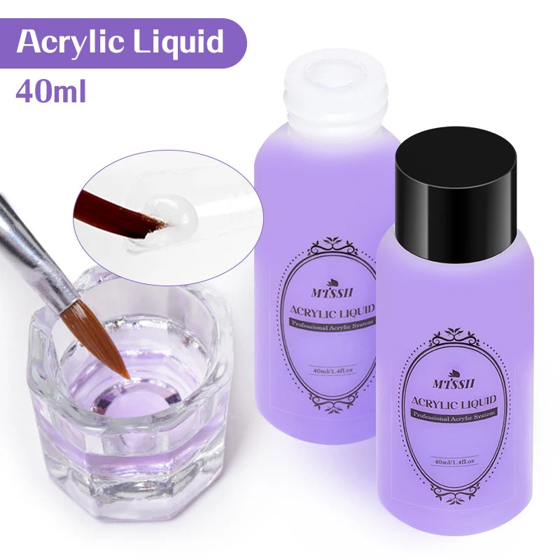 Mtssii Acrylic Liquid Monomer — Professional Nail Extension & Carving Tool