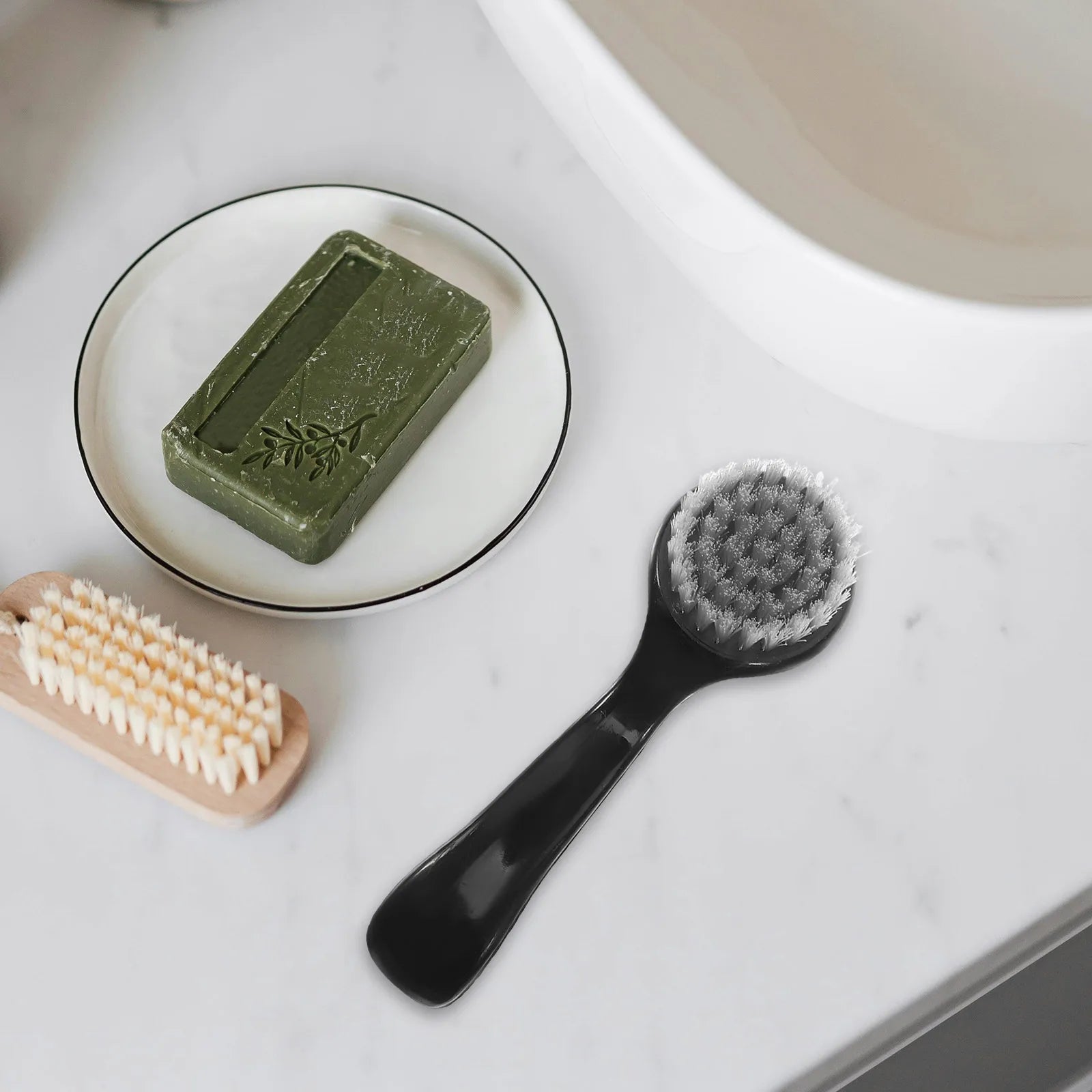 RUIMIO Facial Cleansing Brush Set — Soft Bristle Deep Exfoliating Tool