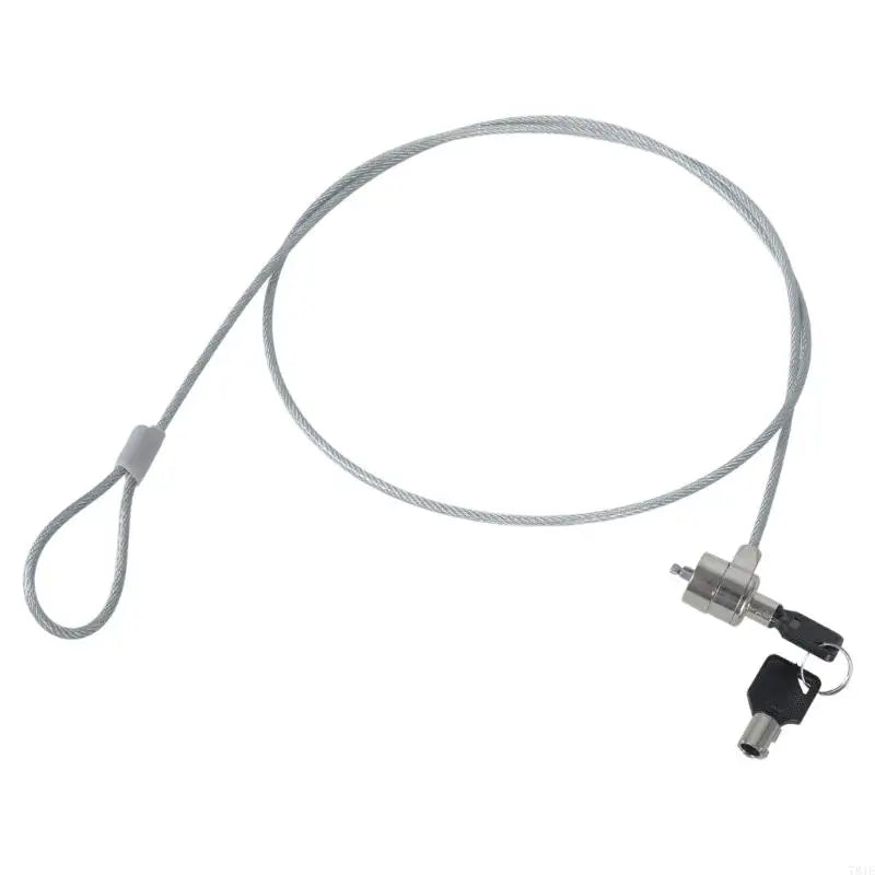 Laptop Security Cable Lock — Anti-Theft Steel Chain with Keys