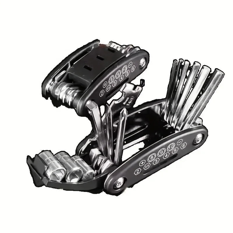 16-in-1 Socket Wrench Set — Durable Stainless Steel Repair Tool