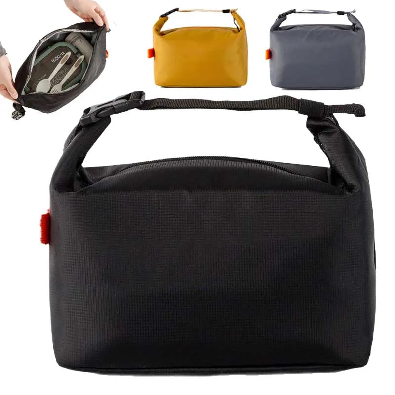 Insulated Lunch Bag — Portable Thermal Bento Pack for Work and Travel