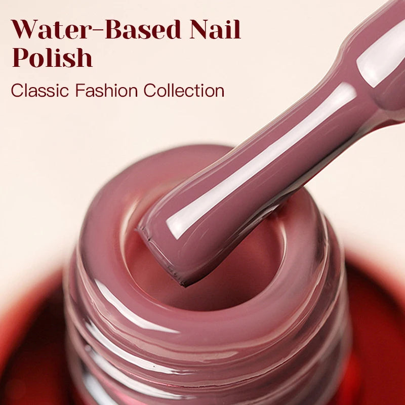 Four Lily Quick Drying Nail Polish — Water-Based Long Lasting Formula, 6-Piece Set