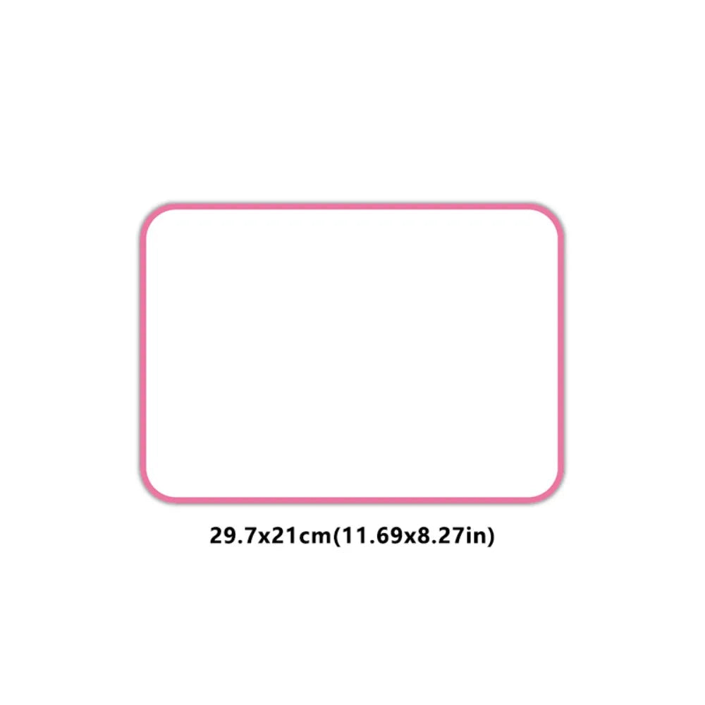 Double-Sided Dry Erase Whiteboard — Magnetic Reusable Writing Board
