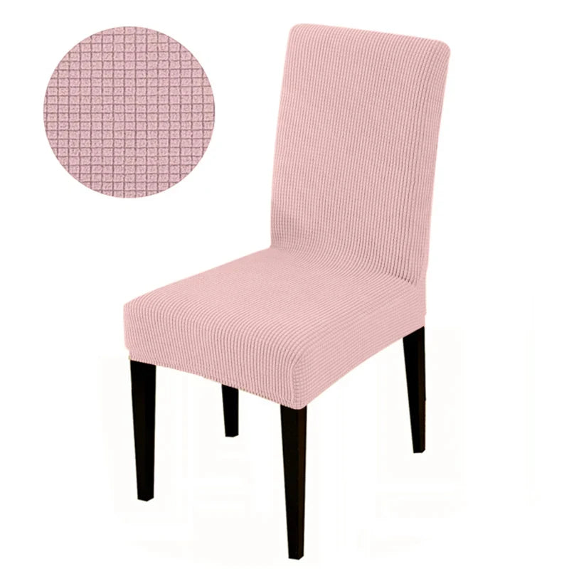 Universal Elastic Chair Cover — Stretchable Fabric Seat Protector