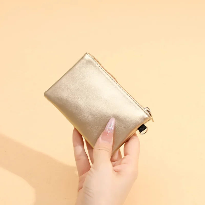 eTya Mini PU Leather Wallet — Compact Coin Purse & Card Holder