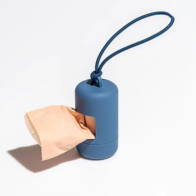 Portable Dog Poop Bag Carrier — Stylish Pet Waste Bag Dispenser