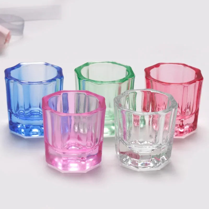 Art lalic Crystal Glass Dappen Dish — Professional Nail Art Tool