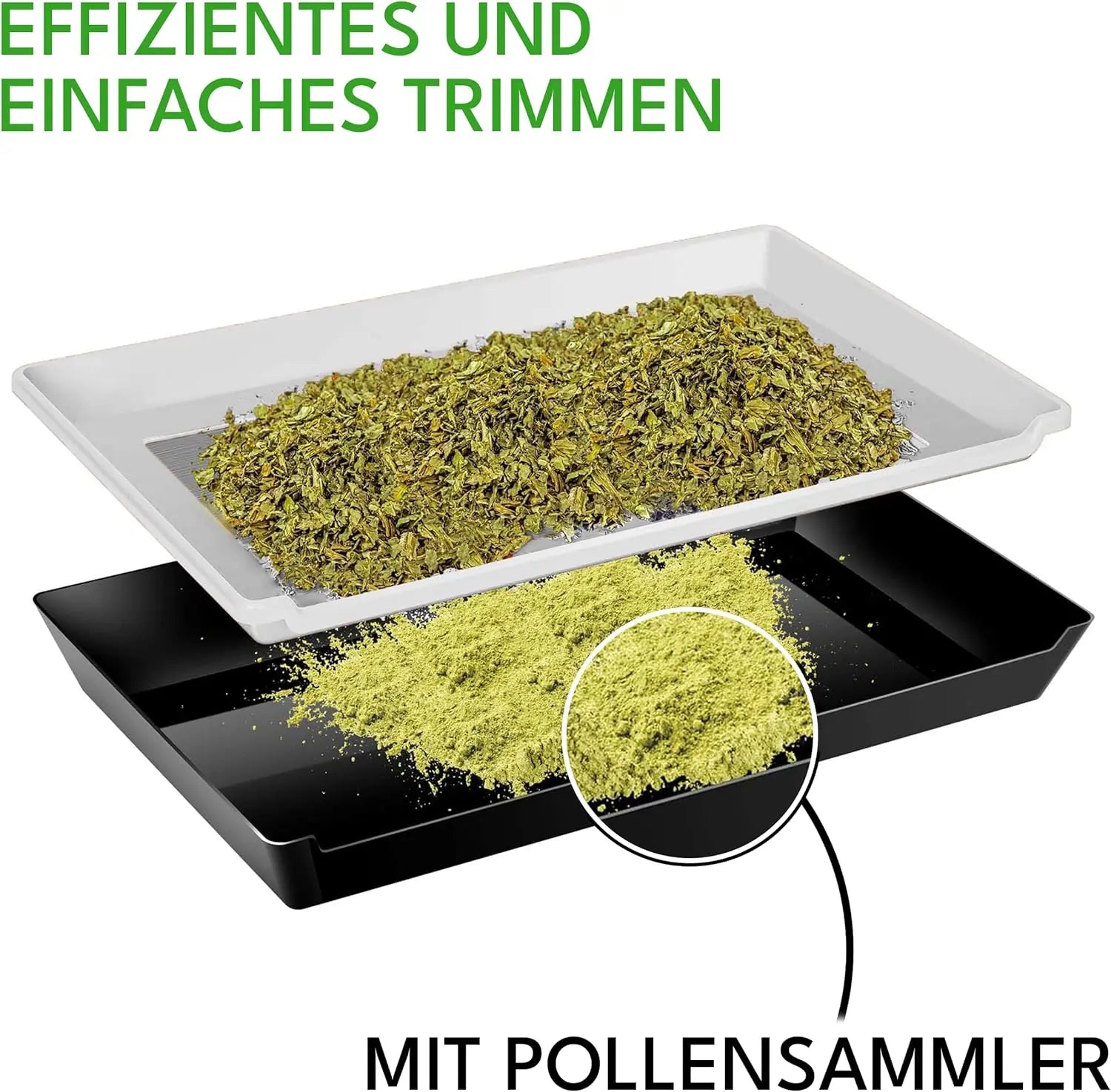 Super Bud Trimming Tray Kit — Professional Herb Harvest Station