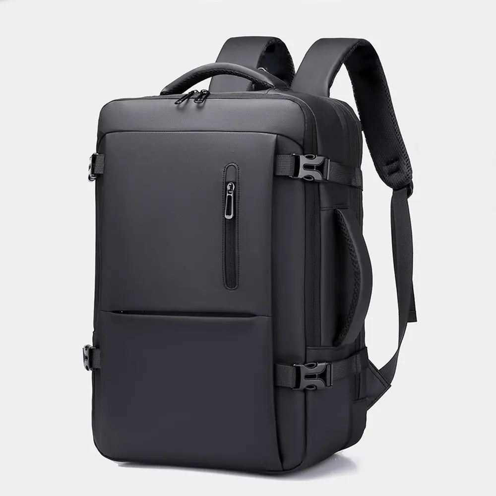 HTLT Men's Business Backpack — Expandable Laptop Bag for Travel
