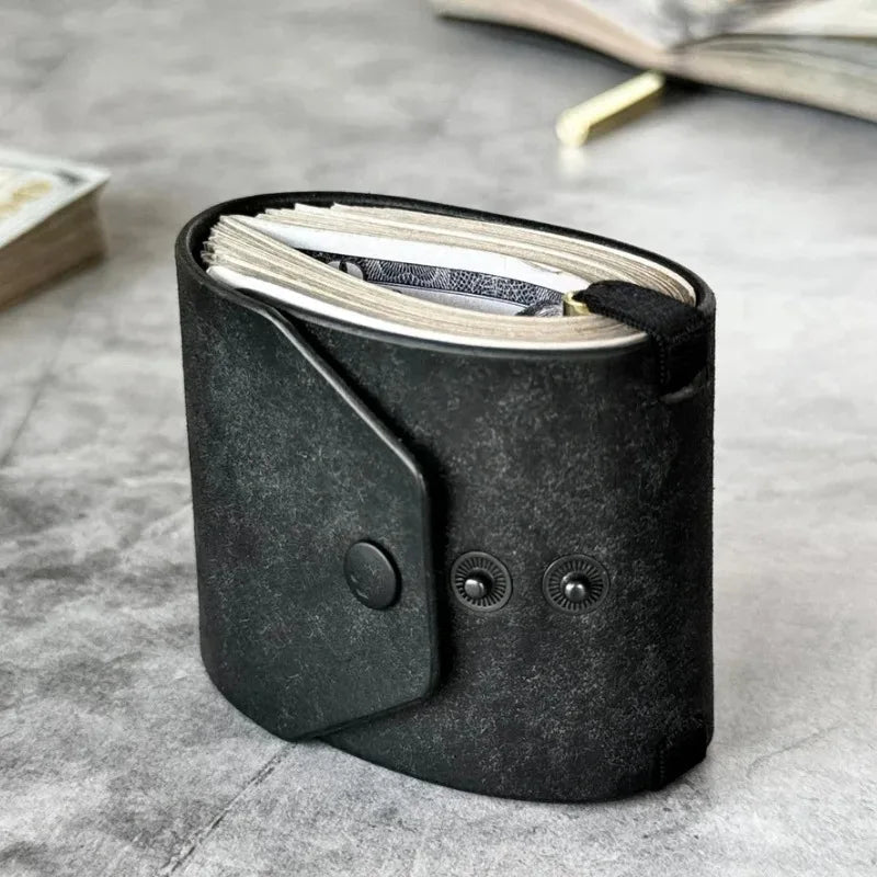 Leather Money Clip Wallet — Slim Cash Holder & Pocket Organizer