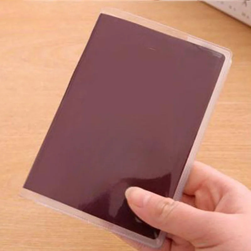 Passport Protective Cover — Waterproof Document Case, Frosted PVC