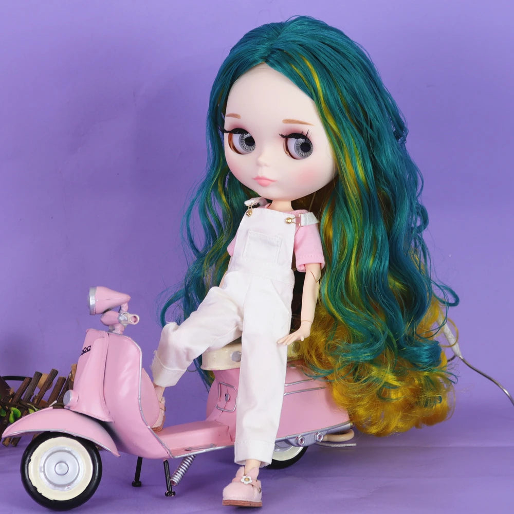 DBS 1/6 BJD Fashion Doll — White Skin Jointed Body for Customization