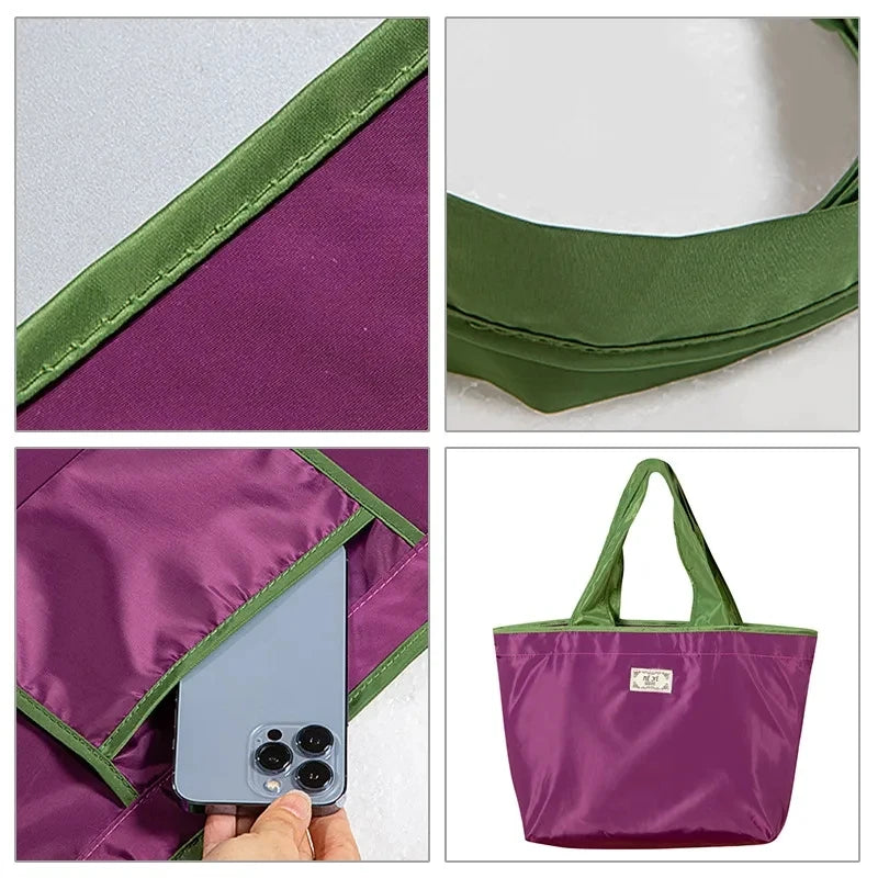 KindFuny Reusable Shopping Bag — Large Capacity Foldable Storage Tote