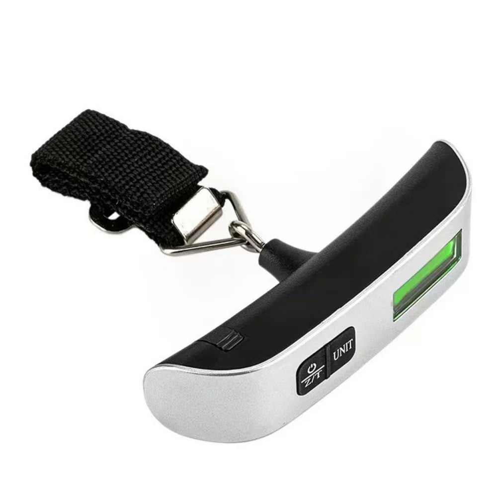 Digital Portable Luggage Scale — Compact Travel Weight Checker, 110lb Capacity