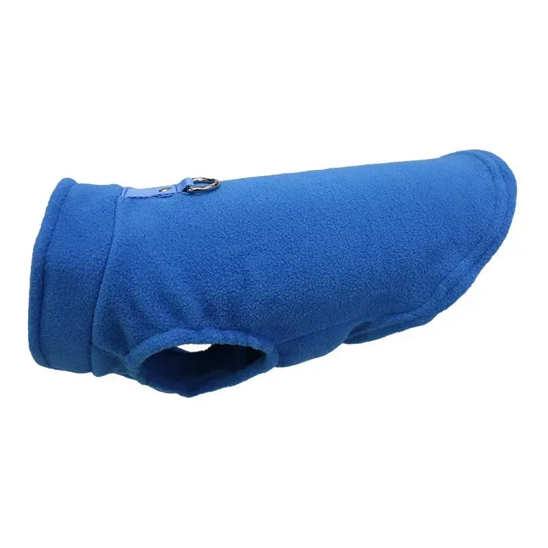 Warm Fleece Pet Vest — Thermal Dog Jacket for Small Breeds
