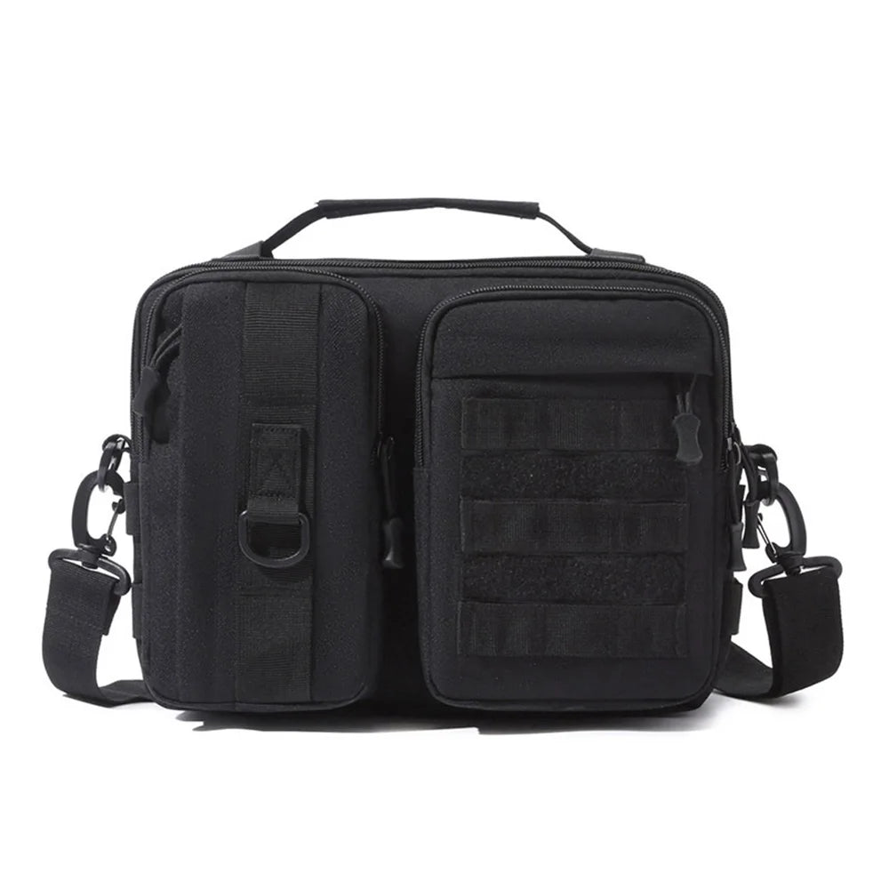 Tactical Shoulder Sling Bag — Durable Nylon Crossbody for Outdoor Adventures