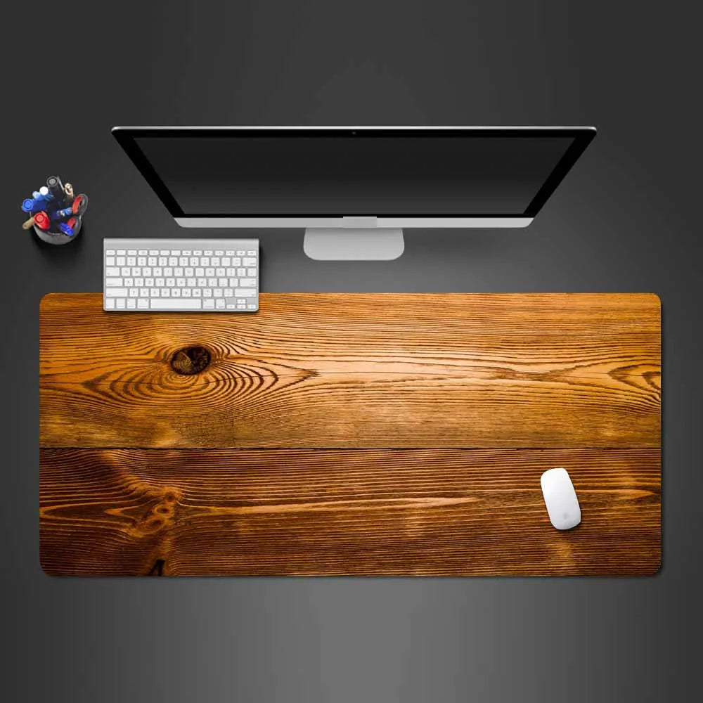 Mairuige Minimalist Desk Mat — Large Smooth Surface Mousepad for Office and Gaming