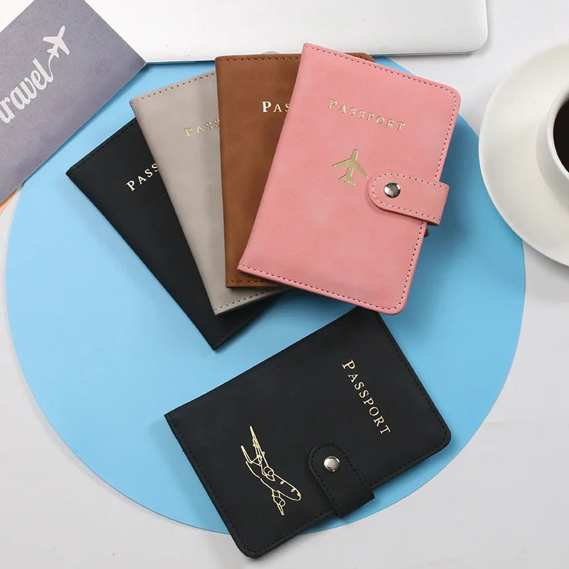SNUGUG Travel Passport Holder — Slim Credit Card Organizer & Wallet