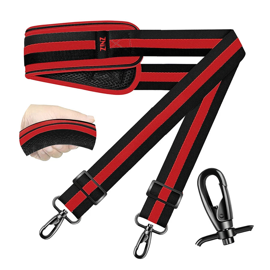 Universal Adjustable Shoulder Strap — Padded Crossbody Replacement Strap