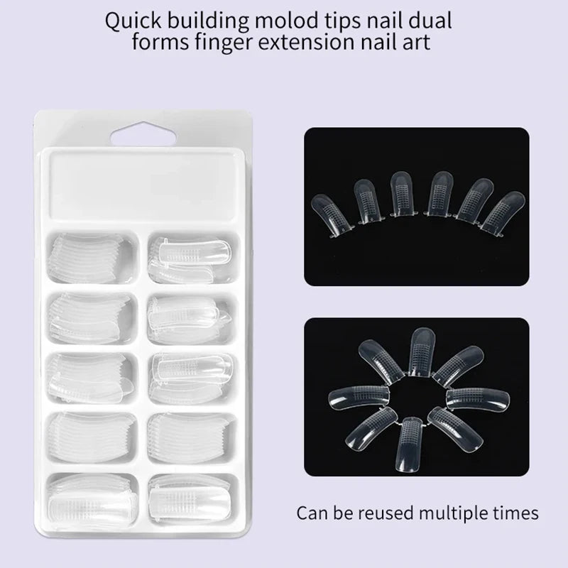 LNWPYH Nail Extension Gel Set — Professional Manicure Kit with Slip Solution