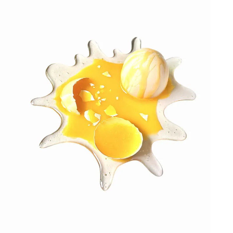 MYGVN Realistic Broken Egg Prank Toy — Funny Mobile Phone Holder & Gag Gift