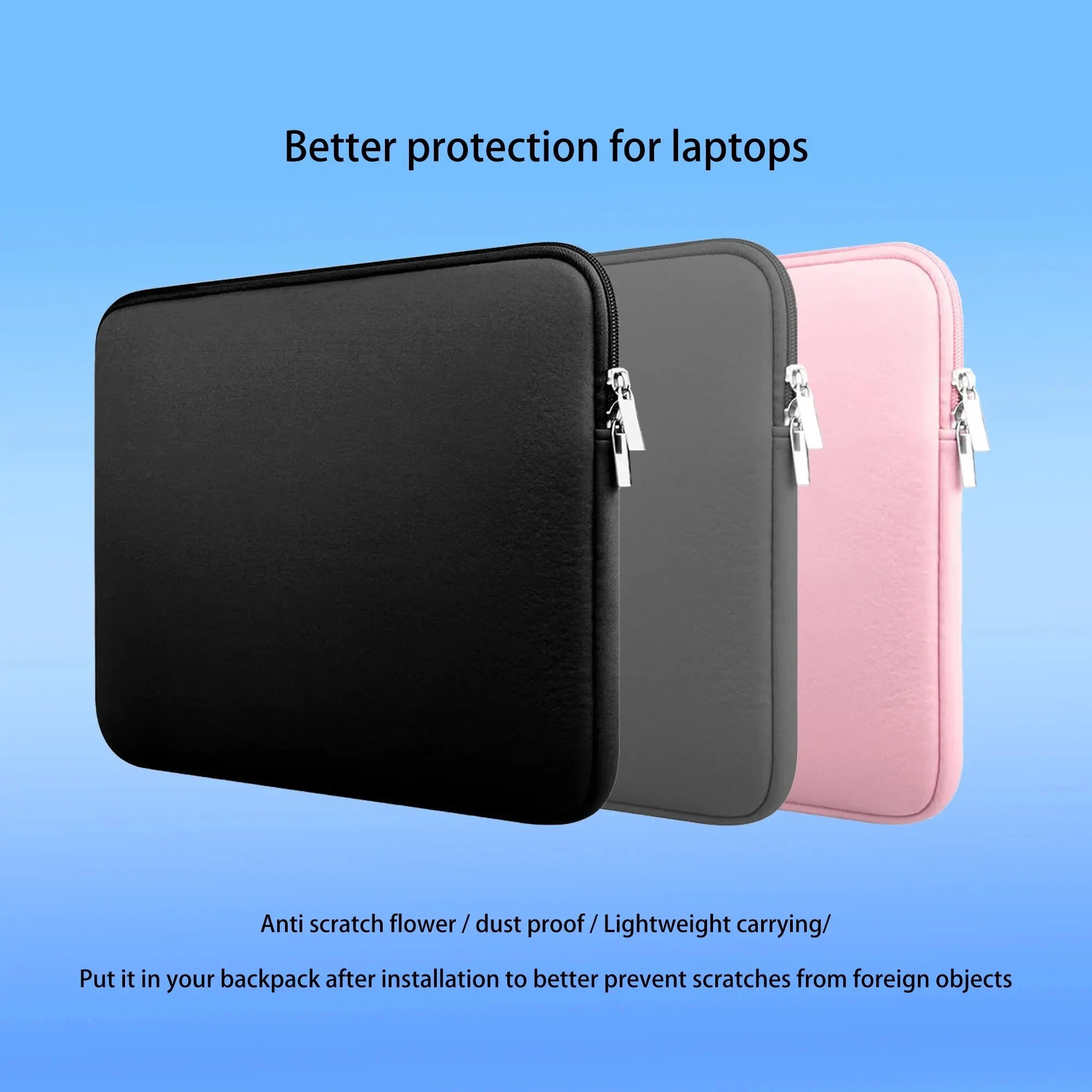 LSS Laptop Inner Liner Sleeve — Durable Polyester Protective Case