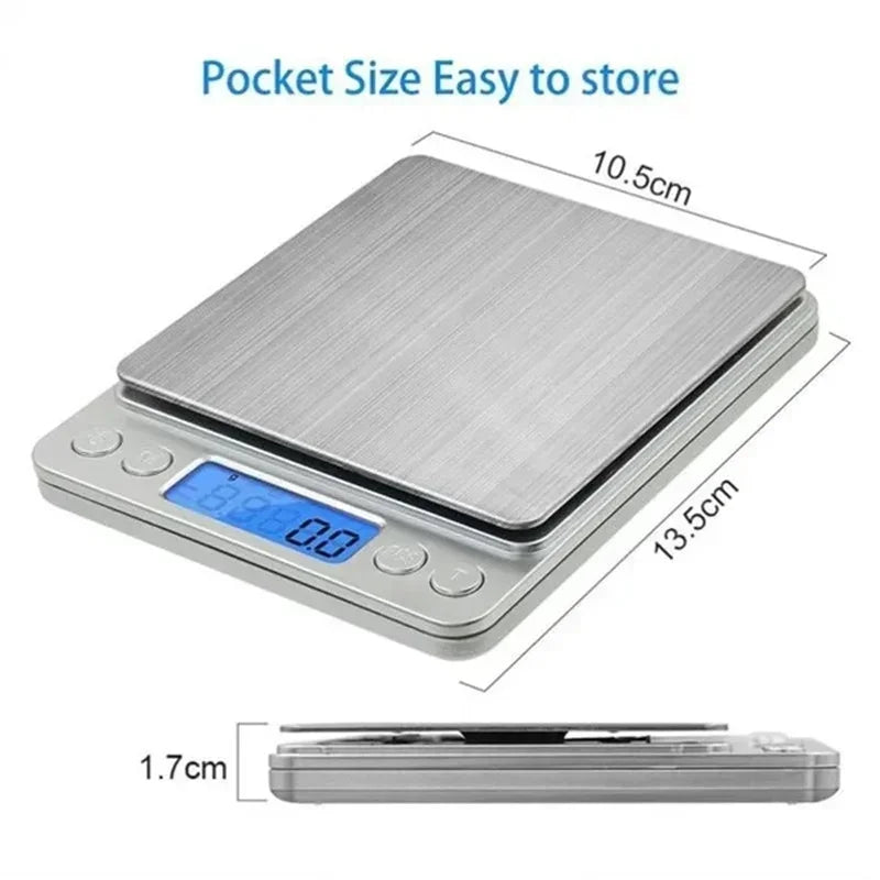 Digital Precision Kitchen Scale — High Accuracy Measuring Balance