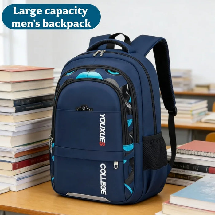 Children's Waterproof Schoolbag — Large Capacity Lightweight Backpack
