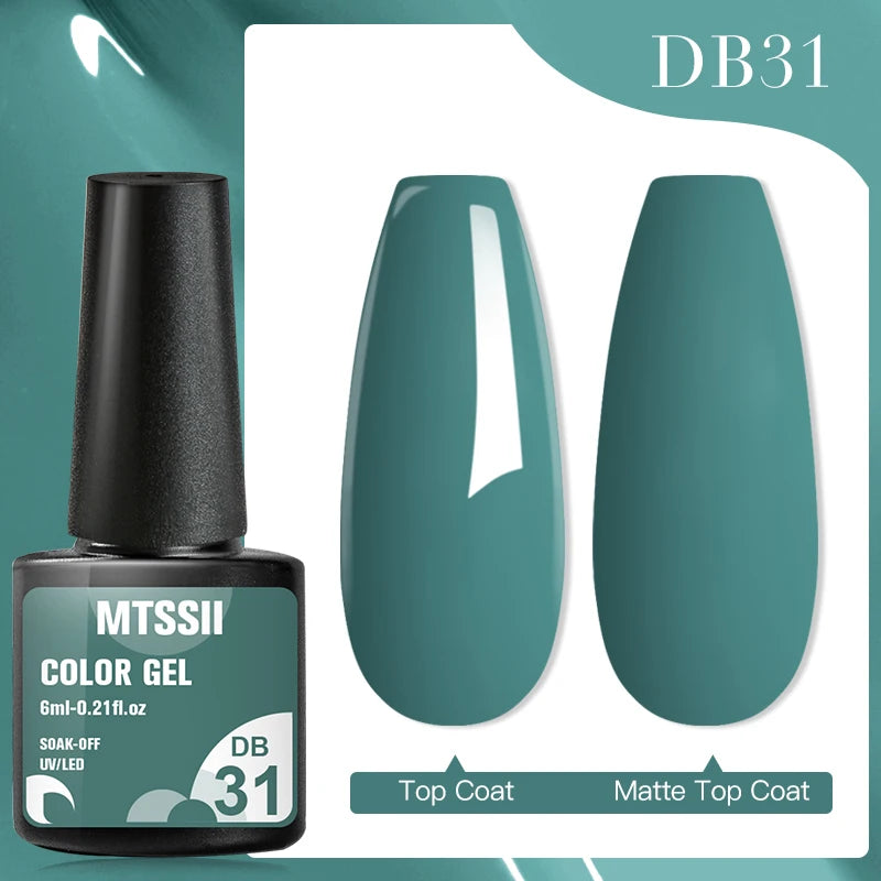Mtssii Reflective Glitter Gel Nail Polish — Sparkling Holographic Effect