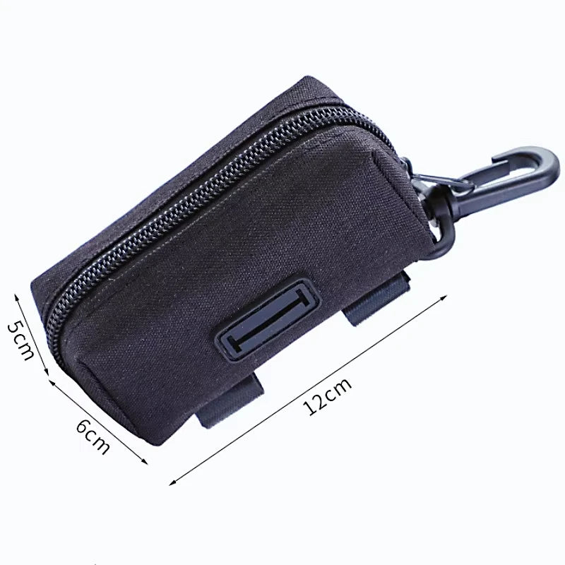 LZJV Dog Poop Bag Dispenser — Portable Waste Bag Holder for Walks