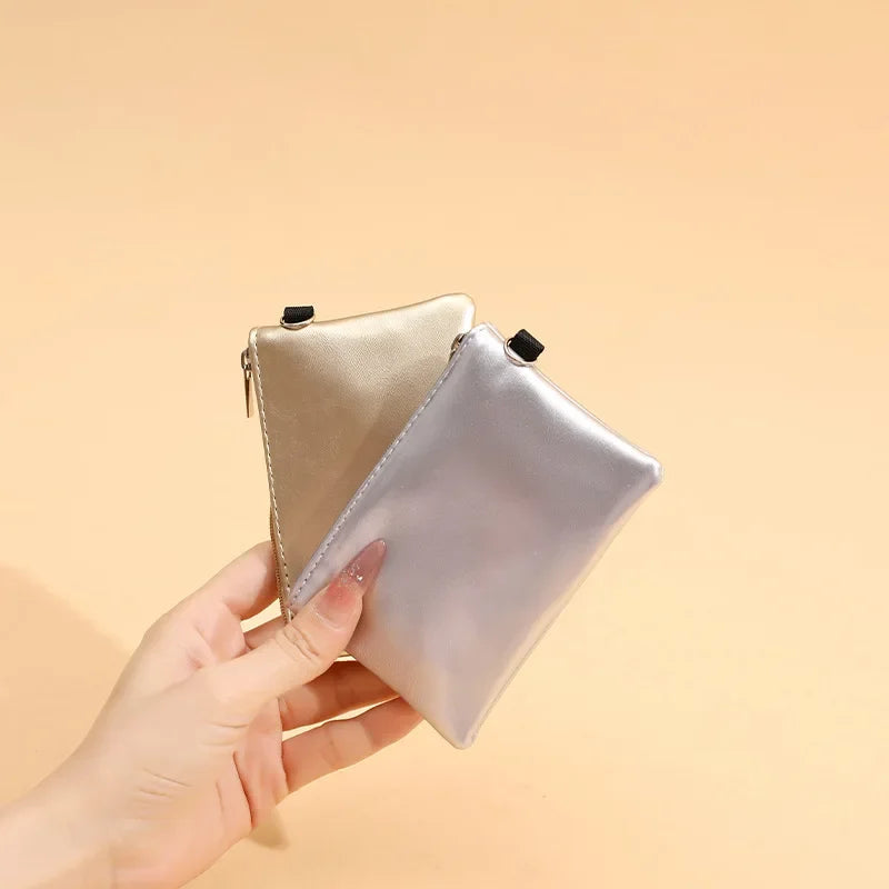 eTya Mini PU Leather Wallet — Compact Coin Purse & Card Holder